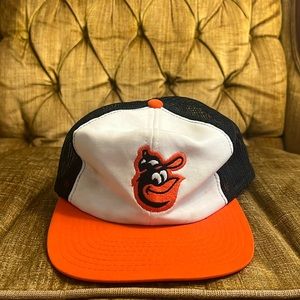 Vintage Orioles Baseball Trucker Hat